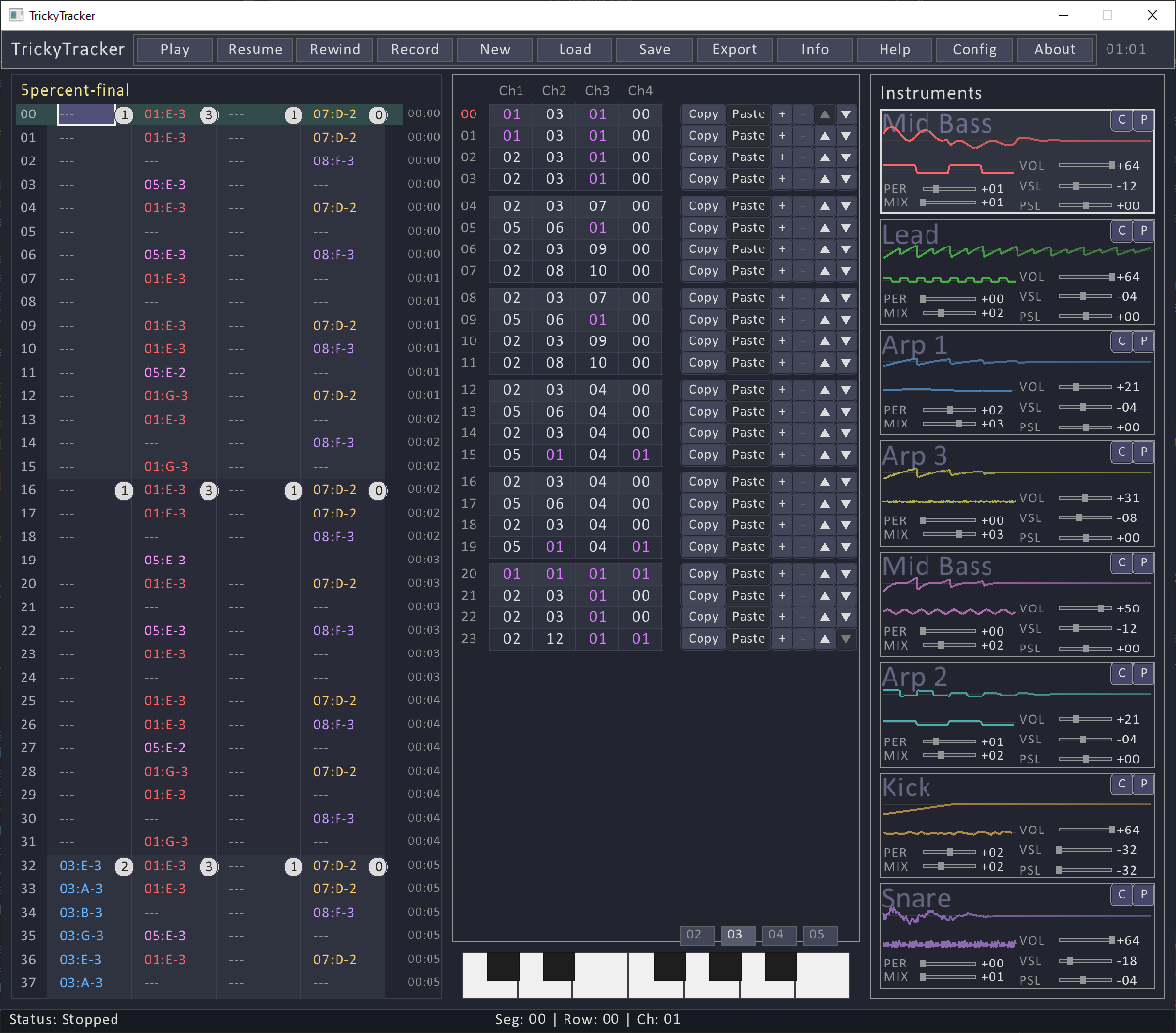 TrickyTracker Screenshot